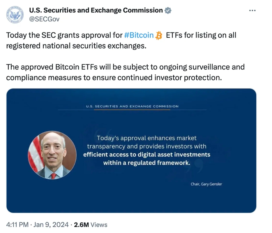 SEC Account Hacked, False Bitcoin ETF Approval News Sparks Market Volatility - Trade News - 2